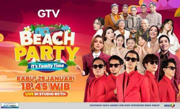 The Changcuters dan Raisa Anggiani Siap Ajak Kamu Happy di Beach Party: It's Family Time di GTV The Changcuters dan Raisa Anggiani Siap Ajak Kamu Happy di Beach Party: It's Family Time di GTV
