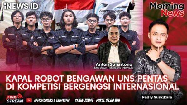 Morning News: Tim Roboboat Bengawan UV UNS Berlaga di Kontes Robot Internasional Morning News: Tim Roboboat Bengawan UV UNS Berlaga di Kontes Robot Internasional