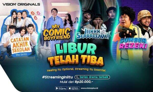 Streaming Seru Saat Liburan: Ini Deretan Series VISION+ Juli yang Wajib Ditonton Streaming Seru Saat Liburan: Ini Deretan Series VISION+ Juli yang Wajib Ditonton