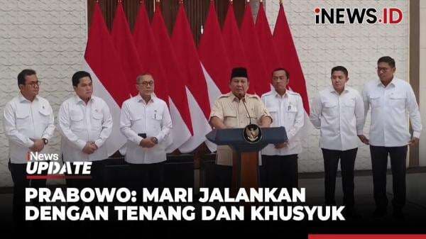 Sambut Bulan Ramadhan, Prabowo: Selamat Berpuasa, Mari Jalankan dengan Tenang dan Khusyuk Sambut Bulan Ramadhan, Prabowo: Selamat Berpuasa, Mari Jalankan dengan Tenang dan Khusyuk