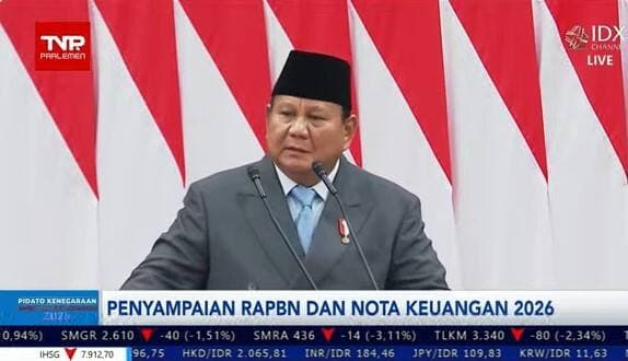 Prabowo Pidato Bersemangat Saat Sampaikan Nota Keuangan, Berikut Detailnya Prabowo Pidato Bersemangat Saat Sampaikan Nota Keuangan, Berikut Detailnya