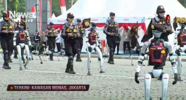 Robot Humanoid dan Robodog Bakal Jadi Anggota Polri Masa Depan Robot Humanoid dan Robodog Bakal Jadi Anggota Polri Masa Depan
