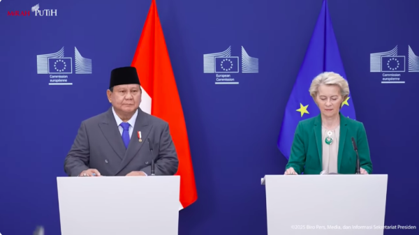 Perkuat Kemitraan Ekonomi, Prabowo Bertemu Presiden Komisi Uni Eropa Perkuat Kemitraan Ekonomi, Prabowo Bertemu Presiden Komisi Uni Eropa