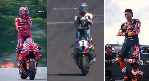 Potret Marc Marquez dan Toprak Selebrasi Tari Pacu Jalur, Aura Farming Indonesia Mendunia Potret Marc Marquez dan Toprak Selebrasi Tari Pacu Jalur, Aura Farming Indonesia Mendunia