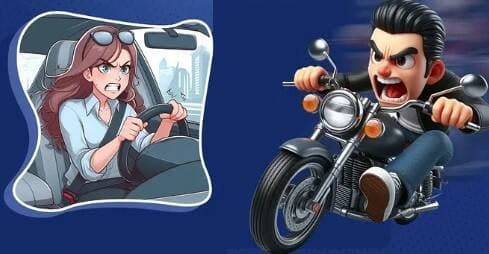 Pengendara Ugal-ugalan Bisa Didenda Rp24 Juta, Jangan Gampang Terpancing Emosi Pengendara Ugal-ugalan Bisa Didenda Rp24 Juta, Jangan Gampang Terpancing Emosi