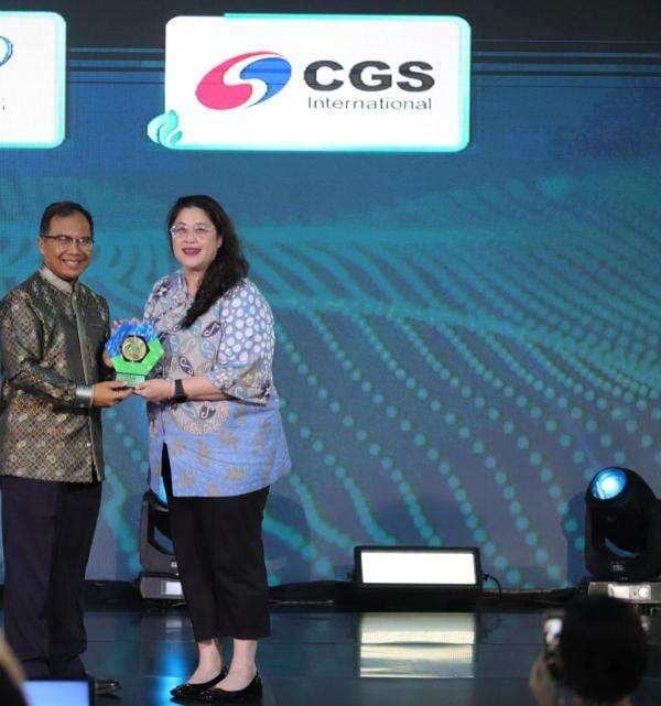 CGS International Sekuritas Raih Anugerah ESG Sektor Jasa Keuangan dari IDX Channel CGS International Sekuritas Raih Anugerah ESG Sektor Jasa Keuangan dari IDX Channel