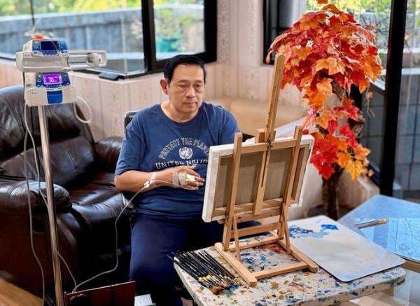 SBY Jalani Perawatan di RSPAD Gatot Soebroto, Tetap Luangkan Waktu Melukis SBY Jalani Perawatan di RSPAD Gatot Soebroto, Tetap Luangkan Waktu Melukis