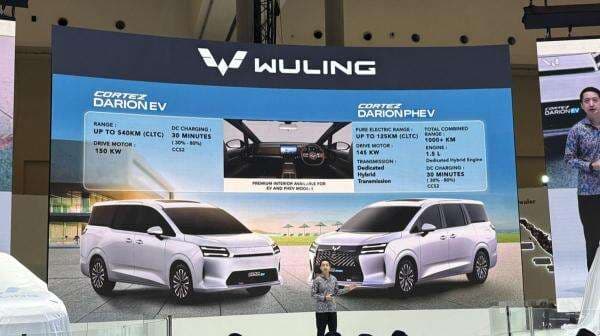 Wuling Cortez Darion Resmi Meluncur, Hadir dengan Varian Hybrid dan Listrik Wuling Cortez Darion Resmi Meluncur, Hadir dengan Varian Hybrid dan Listrik