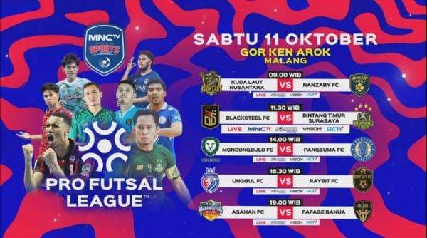 Pro Futsal League 2025/2026 Pekan ke-2: Blacksteel FC Vs Bintang Timur Surabaya, Live MNCTV! Pro Futsal League 2025/2026 Pekan ke-2: Blacksteel FC Vs Bintang Timur Surabaya, Live MNCTV!