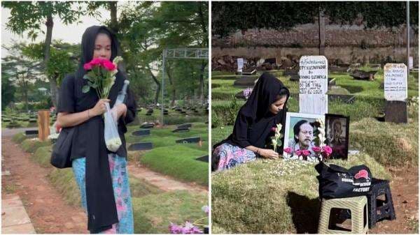 Karina Ranau Dicap Orang Gila gegara Ziarah ke Makam Epy Kusnandar Setiap Hari: Biarin! Karina Ranau Dicap Orang Gila gegara Ziarah ke Makam Epy Kusnandar Setiap Hari: Biarin!