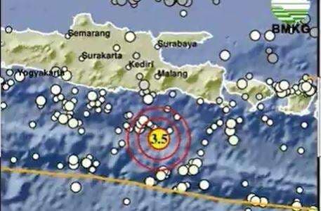 Gempa Terkini Magnitudo 3,5 Guncang Malang Gempa Terkini Magnitudo 3,5 Guncang Malang