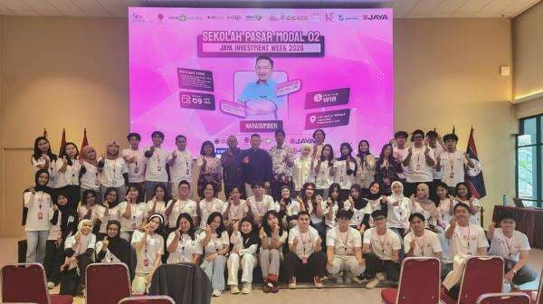 Mahasiswa UPJ Belajar Analisis Fundamental dan Teknikal di Jaya Investment Week 2026 bersama MNC Sekuritas Mahasiswa UPJ Belajar Analisis Fundamental dan Teknikal di Jaya Investment Week 2026 bersama MNC Sekuritas