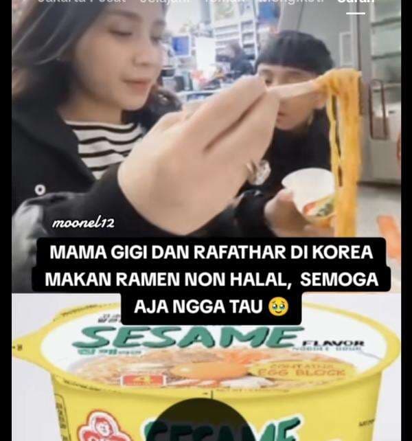 Nagita Slavina Dikritik karena Makan Mi Nonhalal, Netizen: Bukan yang Pertama Kali Nagita Slavina Dikritik karena Makan Mi Nonhalal, Netizen: Bukan yang Pertama Kali