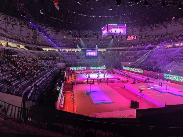 Kejuaraan Dunia Senam Artistik 2025 Resmi Dibuka di Indonesia Arena Kejuaraan Dunia Senam Artistik 2025 Resmi Dibuka di Indonesia Arena