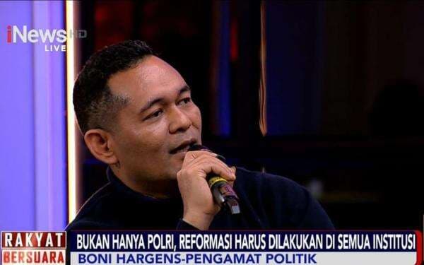 Boni Hargens Tegaskan Tim Transformasi Reformasi Polri Bukan Bentuk Pembangkangan ke Prabowo Boni Hargens Tegaskan Tim Transformasi Reformasi Polri Bukan Bentuk Pembangkangan ke Prabowo