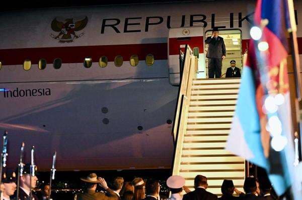Prabowo Kembali ke Tanah Air usai Kunjungan Kenegaraan di Australia Prabowo Kembali ke Tanah Air usai Kunjungan Kenegaraan di Australia