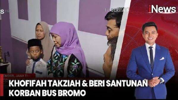 Gubernur Khofifah Kunjungi dan Beri Santunan Keluarga Korban Kecelakaan Bus Maut di Bromo Gubernur Khofifah Kunjungi dan Beri Santunan Keluarga Korban Kecelakaan Bus Maut di Bromo