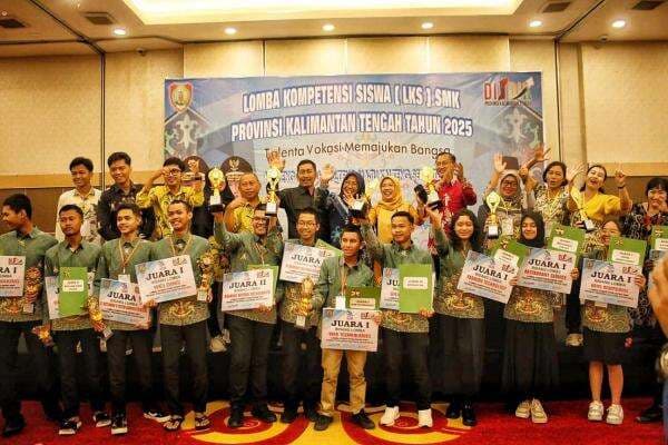 SMKN 1 Palangka Raya Borong Juara di LKS SMK Tingkat Provinsi Kalteng 2025 SMKN 1 Palangka Raya Borong Juara di LKS SMK Tingkat Provinsi Kalteng 2025