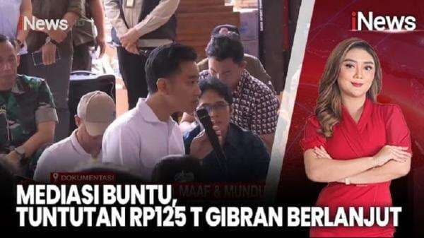 Mediasi Gugatan Rp15 Triliun Terhadap Wapres Gibran Gagal, Kasus Berlanjut ke Pengadilan Mediasi Gugatan Rp15 Triliun Terhadap Wapres Gibran Gagal, Kasus Berlanjut ke Pengadilan