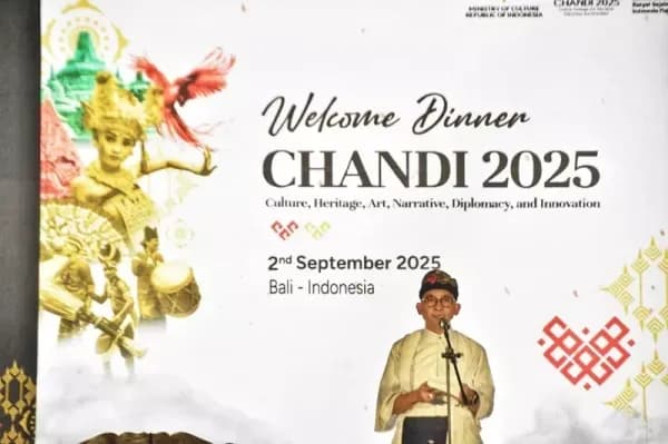 Menbud Sambut Delegasi pada CHANDI 2025, Tekankan Budaya sebagai Kompas Masa Depan Menbud Sambut Delegasi pada CHANDI 2025, Tekankan Budaya sebagai Kompas Masa Depan