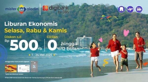 Ada Diskon Rp500 Ribu dan Promo Cicilan 0 agar Liburan Kamu Tak Tertunda Ada Diskon Rp500 Ribu dan Promo Cicilan 0 agar Liburan Kamu Tak Tertunda