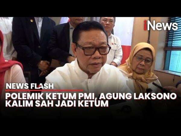 Agung Laksono Klaim Terpilih sebagai Ketum PMI Periode 2024-2029, segera Lapor Kemenkum Agung Laksono Klaim Terpilih sebagai Ketum PMI Periode 2024-2029, segera Lapor Kemenkum