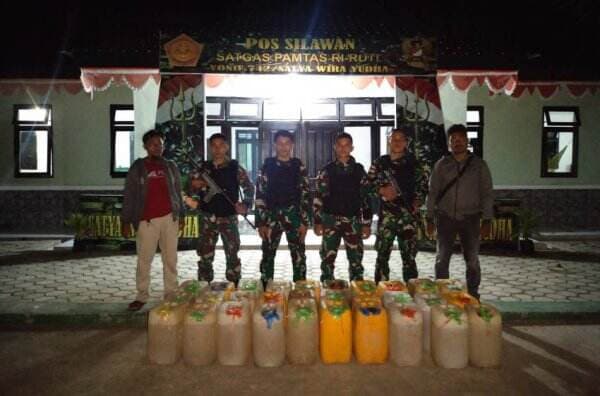 Aksi Heroik Pasukan Trisula Gunung Rinjani TNI Gagalkan Penyelundupan BBM di Perbatasan Timor Leste