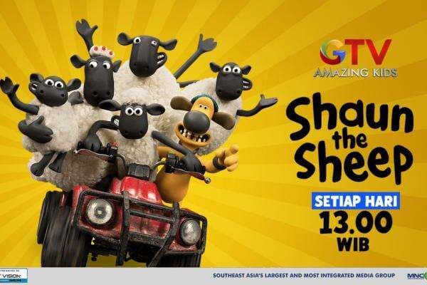 Aksinya Ngga Berhenti Bikin Penonton Ketawa Setiap Hari! Saksikan Shaun The Sheep Di GTV! Aksinya Ngga Berhenti Bikin Penonton Ketawa Setiap Hari! Saksikan Shaun The Sheep Di GTV!
