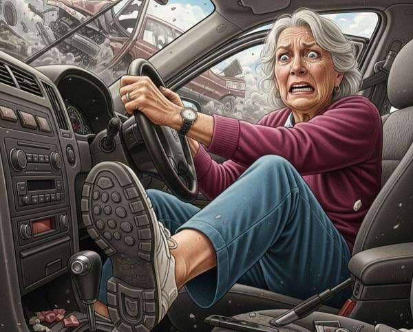 Alarm dari Insiden Salah Injak Pedal: Saat Refleks Tak Lagi Sama, Perpanjangan SIM Jadi Celah Maut? Alarm dari Insiden Salah Injak Pedal: Saat Refleks Tak Lagi Sama, Perpanjangan SIM Jadi Celah Maut?