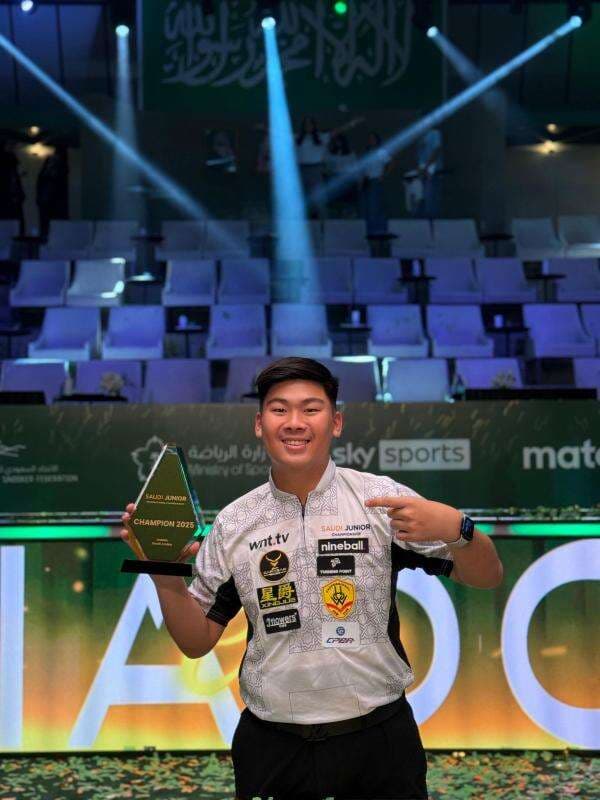 Albert Januarta Juara di World Pool Championship Junior Saudi Arabia 2025! Albert Januarta Juara di World Pool Championship Junior Saudi Arabia 2025!