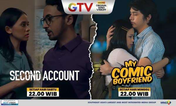 Ada yang Mendekat di Episode 4 Second Account dan My Comic Boyfriend Ada yang Mendekat di Episode 4 Second Account dan My Comic Boyfriend