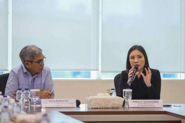 Kunjungi iNews Media Group, Pimpinan dan Dewas KPK Disambut Angela Tanoesoedibjo Kunjungi iNews Media Group, Pimpinan dan Dewas KPK Disambut Angela Tanoesoedibjo