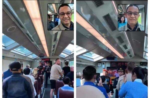 Anies Baswedan Bareng Penumpang Lain Nyanyi Indonesia Raya di Kereta Api Argo Wilis Anies Baswedan Bareng Penumpang Lain Nyanyi Indonesia Raya di Kereta Api Argo Wilis