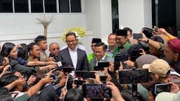 Anies-Cak Imin Tiba di KPU Hadiri Rapat Pleno Penetapan Prabowo-Gibran