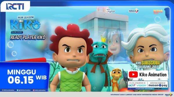Animasi KIKO Episode Ready Player Kiko, Minggu Pagi di RCTI Animasi KIKO Episode Ready Player Kiko, Minggu Pagi di RCTI