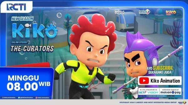 KIKO Season 4 Episode THE CURATORS, Minggu 1 Juni 2025 Pukul 08.00 WIB di RCTI KIKO Season 4 Episode THE CURATORS, Minggu 1 Juni 2025 Pukul 08.00 WIB di RCTI