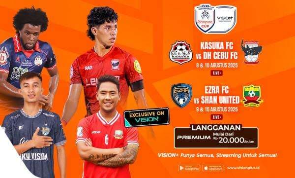 Jadwal Lengkap ASEAN Club Championship 2025-2026, Saksikan di Vision+ Jadwal Lengkap ASEAN Club Championship 2025-2026, Saksikan di Vision+