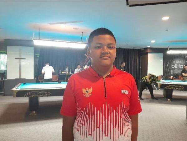 Atlet Biliar Rigel Aditya Nyaman Bertanding di PBC: Tempatnya Luas, Mejanya Bagus Atlet Biliar Rigel Aditya Nyaman Bertanding di PBC: Tempatnya Luas, Mejanya Bagus