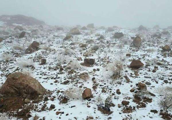 Masya Allah! Begini Penampakan Arab Saudi Diselimuti Salju Masya Allah! Begini Penampakan Arab Saudi Diselimuti Salju
