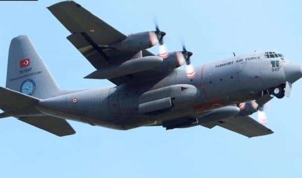 Pesawat Militer Turki C-130 Hercules Jatuh di Georgia, Bawa 20 Orang Pesawat Militer Turki C-130 Hercules Jatuh di Georgia, Bawa 20 Orang