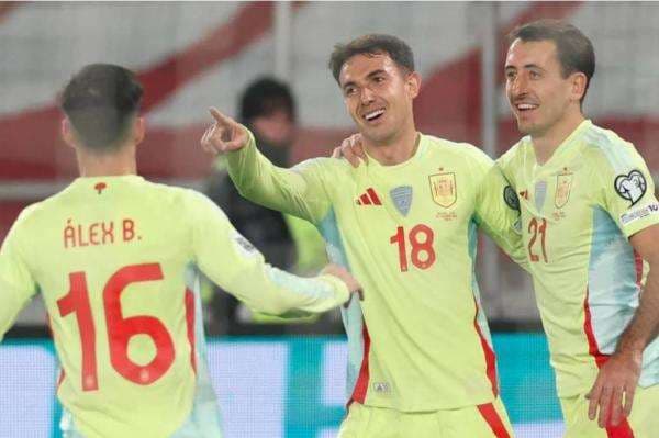 Hasil Kualifikasi Piala Dunia 2026: Spanyol Ukir Rekor, Makin Dekat ke Putaran Final Hasil Kualifikasi Piala Dunia 2026: Spanyol Ukir Rekor, Makin Dekat ke Putaran Final