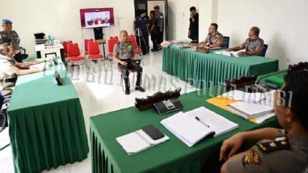 Sidang Etik Polda Jambi, Bripda Waldi Pembunuh Dosen Wanita di Bungo Dipecat Sidang Etik Polda Jambi, Bripda Waldi Pembunuh Dosen Wanita di Bungo Dipecat