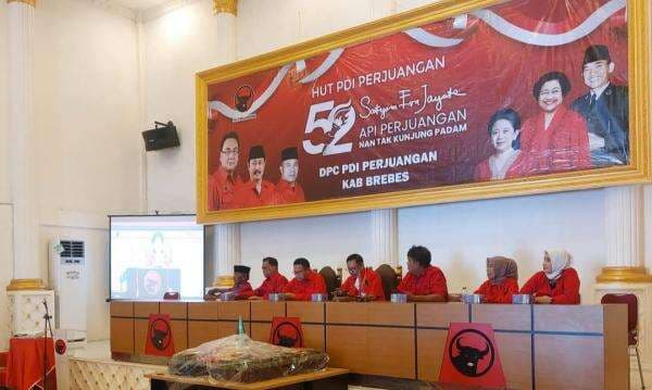 HUT ke-52 PDIP, DPC PDIP Brebes Tegaskan Solid Dukung Megawati Jelang Kongres HUT ke-52 PDIP, DPC PDIP Brebes Tegaskan Solid Dukung Megawati Jelang Kongres