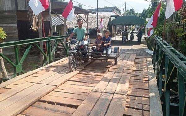 Jembatan Bailey ke-10 di Bireuen Kembali Terhubung, Dibangun Prajurit Zeni TNI Jembatan Bailey ke-10 di Bireuen Kembali Terhubung, Dibangun Prajurit Zeni TNI