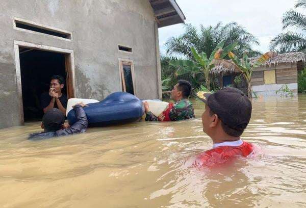 Sejumlah Rumah di OKI dan Musi Banyuasin Sumsel Terendam Banjir Sejumlah Rumah di OKI dan Musi Banyuasin Sumsel Terendam Banjir