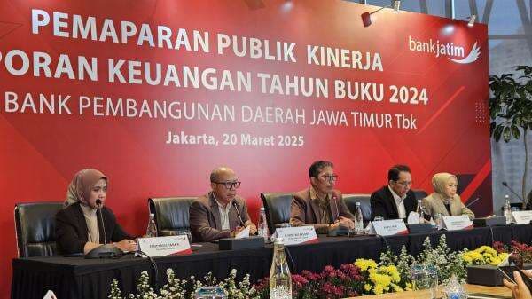 Bank Jatim Catatkan Laba Bersih Terbesar di Antara BPD Bank Jatim Catatkan Laba Bersih Terbesar di Antara BPD