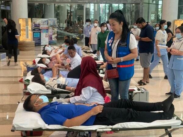 Bantu Program Pemerintah, PSMTI Gandeng PMI Gelar Donor Darah di Mandaya Royal Hospital Puri Tangerang