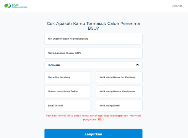 BSU 2025 Cair Rp600.000, Ini Cara Cek Penerima di BPJS Ketenagakerjaan Pakai NIK KTP BSU 2025 Cair Rp600.000, Ini Cara Cek Penerima di BPJS Ketenagakerjaan Pakai NIK KTP