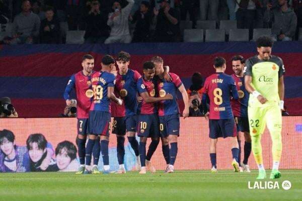 Hasil Barcelona vs Real Mallorca di Liga Spanyol 2024-2025: Menang Tipis 1-0, Blaugrana Jauhi Real Madrid! Hasil Barcelona vs Real Mallorca di Liga Spanyol 2024-2025: Menang Tipis 1-0, Blaugrana Jauhi Real Madrid!