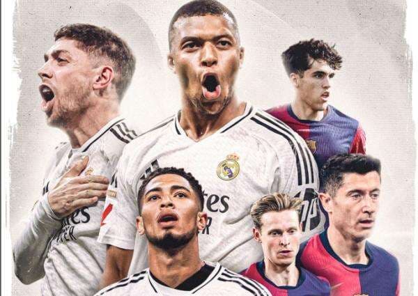 Link Live Streaming Barcelona vs Real Madrid di Liga Spanyol 2024-2025: Blaugrana Siap Permalukan Los Blancos Link Live Streaming Barcelona vs Real Madrid di Liga Spanyol 2024-2025: Blaugrana Siap Permalukan Los Blancos